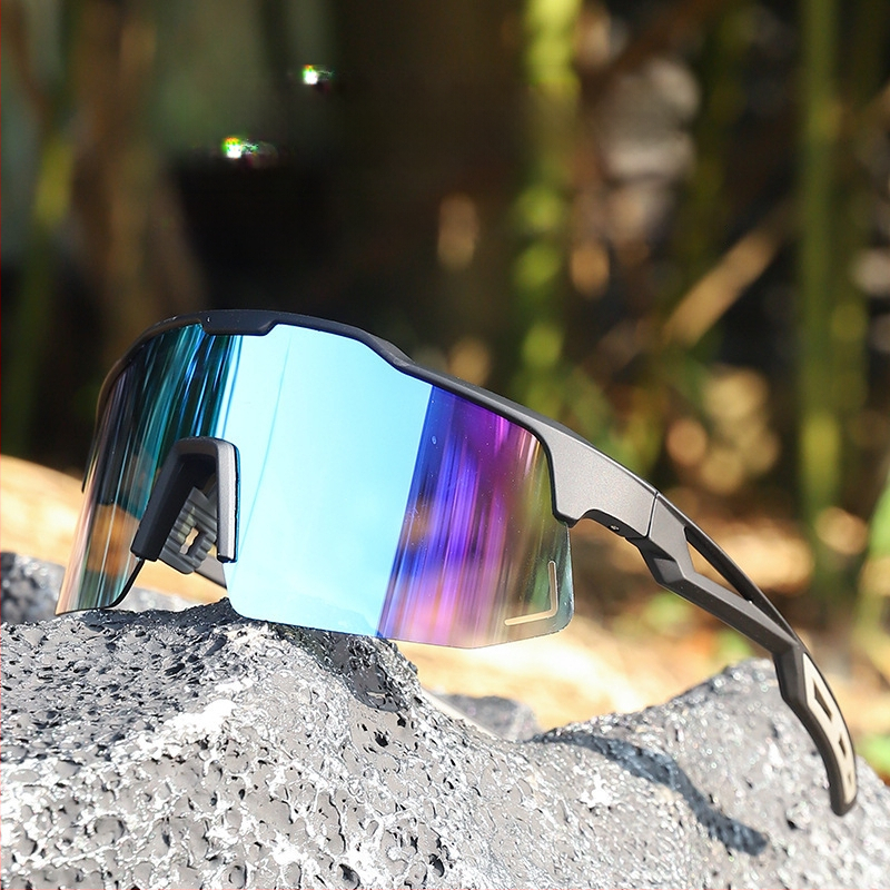 Велосипедни очила 9346 със сменяеми лещи, ветроустойчиви, UV защита