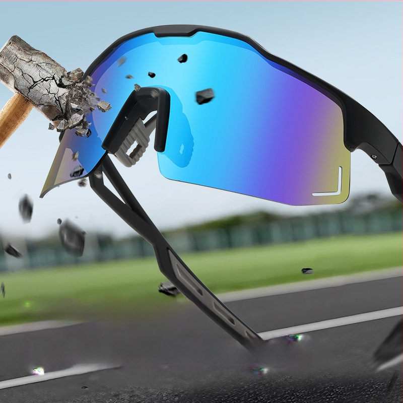 Велосипедни очила 9346 със сменяеми лещи, ветроустойчиви, UV защита