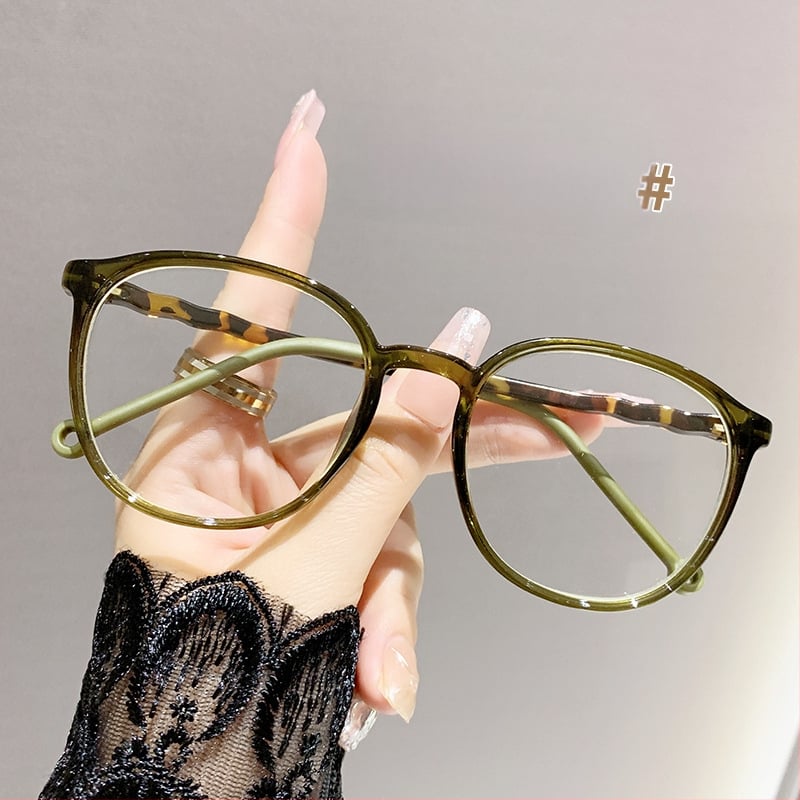 Γυαλιά ανάγνωσης με αντι-μπλε φως, στρογγυλός σκελετός, ρετρο στυλ λογοτεχνίας και τέχνης, πλαίσιο PC/μέταλλο