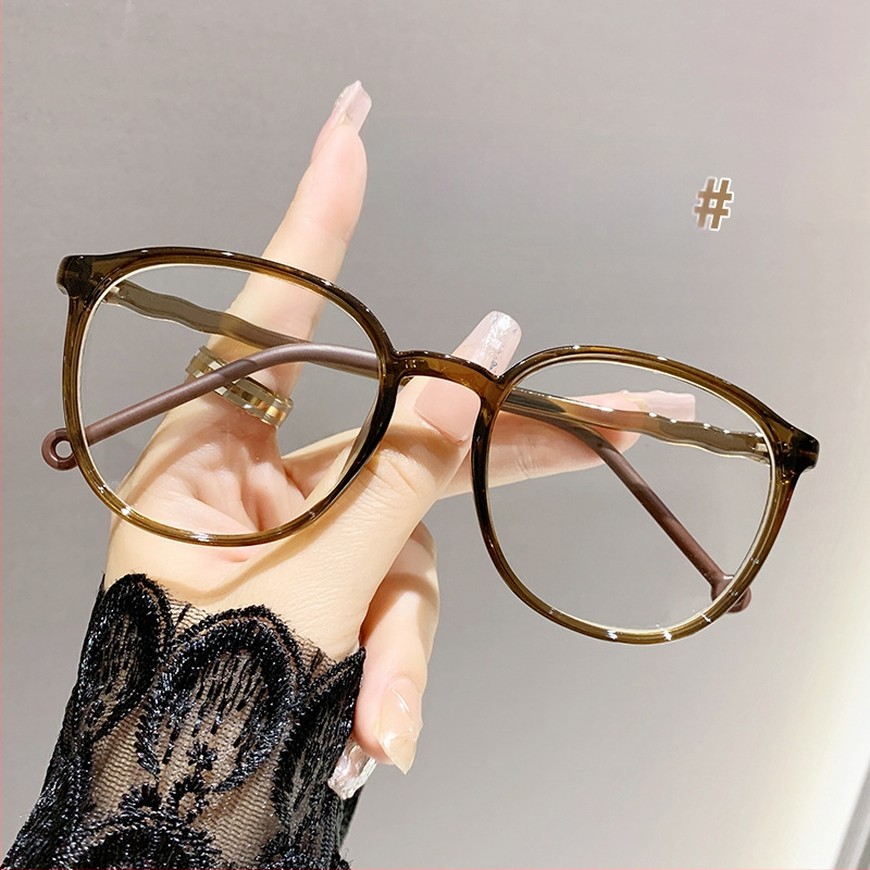 Γυαλιά ανάγνωσης με αντι-μπλε φως, στρογγυλός σκελετός, ρετρο στυλ λογοτεχνίας και τέχνης, πλαίσιο PC/μέταλλο