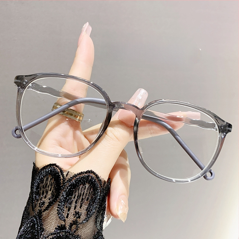 Γυαλιά ανάγνωσης με αντι-μπλε φως, στρογγυλός σκελετός, ρετρο στυλ λογοτεχνίας και τέχνης, πλαίσιο PC/μέταλλο