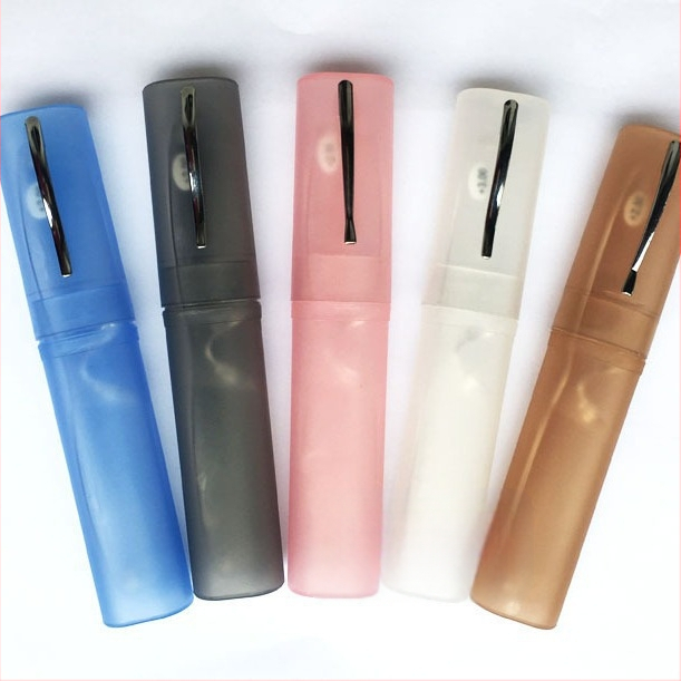 Γυαλιά ανάγνωσης με ενσωματωμένο θήκη στυλό, φακοί ρητίνης, χωρίς πλαίσιο, τετράγωνου σχήματος, μοντέλο 3001