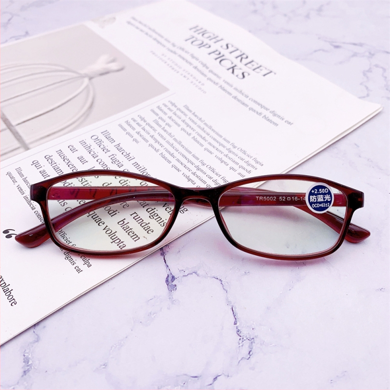 Γυαλιά ανάγνωσης με TR90 πλαίσιο, φακοί από ρητίνη με αντί-μπλε φως, πλήρες σκελετό, μοντέλα 5002/5003/5006, για ηλικιωμένους
