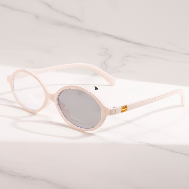 Γυαλιά ανάγνωσης με φακούς που αλλάζουν χρώμα, UV‑ανθεκτικοί και αντιμπλε φως; οβάλ πλήρης σκελετός από PC υλικό