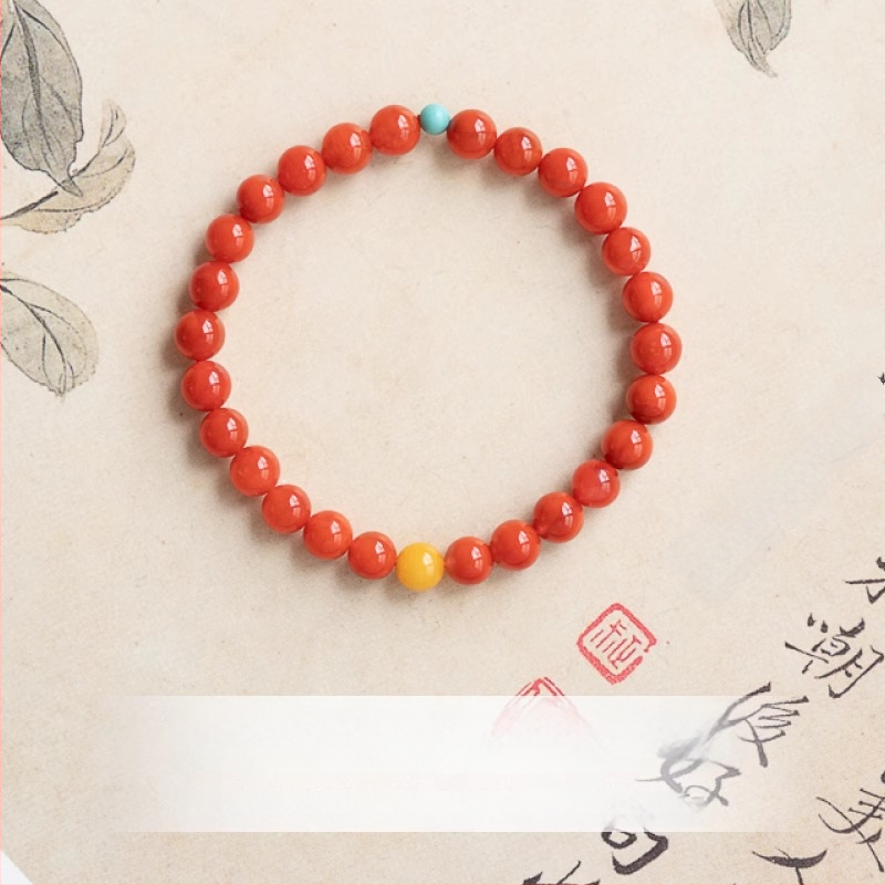 Гривна от агат, полирана повърхност, марка Select, унисекс, звездообразен дизайн