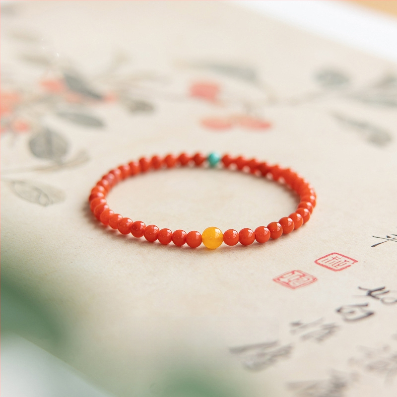 Гривна от агат, полирана повърхност, марка Select, унисекс, звездообразен дизайн