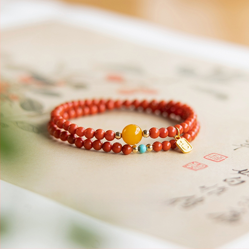 Гривна от агат, полирана повърхност, марка Select, унисекс, звездообразен дизайн