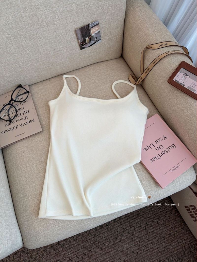 Camisol baza za jesen-zimu s brušenim flecom i odvojivom jastučiću za prsa, dugi kroj, poliester Derong, 201–250 g/m2