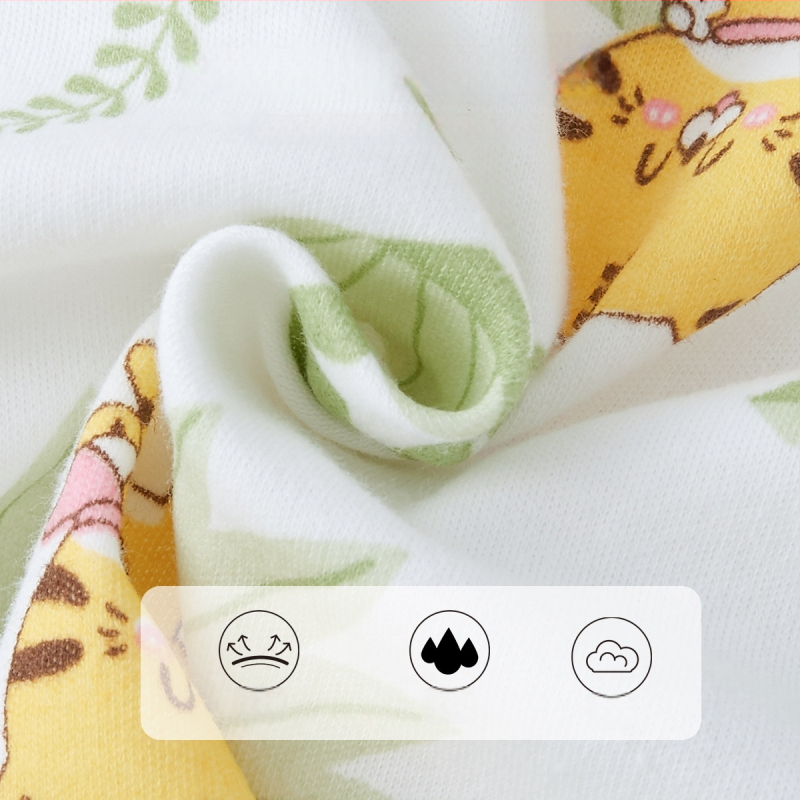 Bejbi pamukasti kombinezon s dugim rukavima, zaštita trbuha, neutralno spol, za novorođenčad 0–12 mjeseci, do 80 cm, 100% pamuk, proljeće–jesen