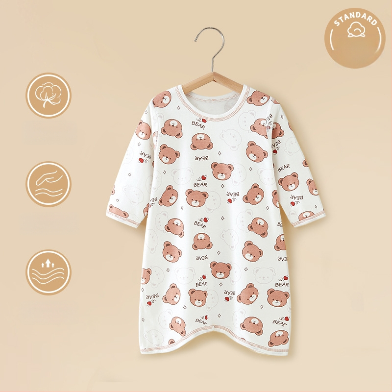 Bejbi pamukasti kombinezon s dugim rukavima, zaštita trbuha, neutralno spol, za novorođenčad 0–12 mjeseci, do 80 cm, 100% pamuk, proljeće–jesen