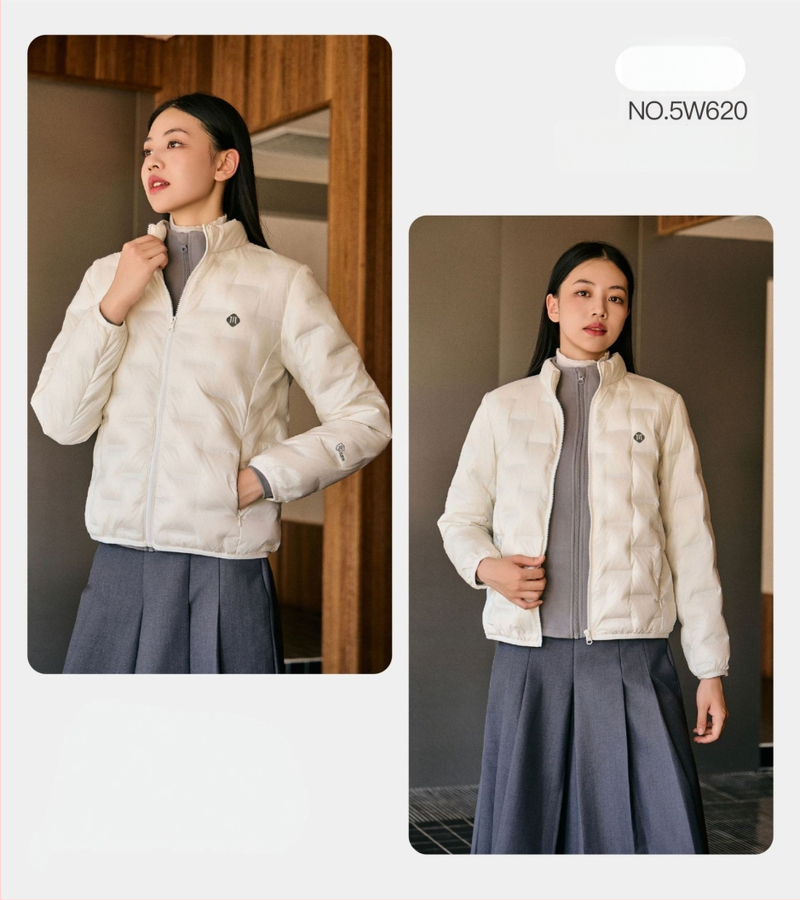 Planet of the apes női tollkabát, őszi-téli, könnyű, álló gallér, fehér kacsa toll töltés 85–90%, poliészter anyag, zipzár