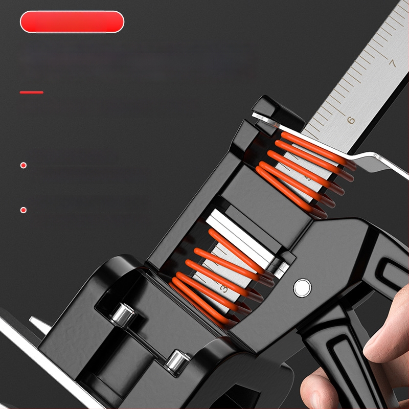 Ručni alat za podešavanje visine za postavljanje pločica i poravnavanje vrata – Cassiolo, karbonsko čelik, kućna uporaba