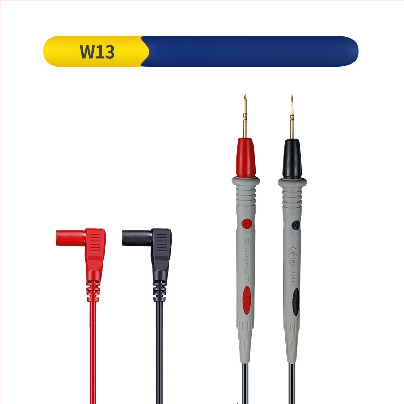 Testna olovka za multimetar s iglom od nehrđajućeg čelika i silikonskim držajem – univerzalni alat za demontažu za kućnu upotrebu
