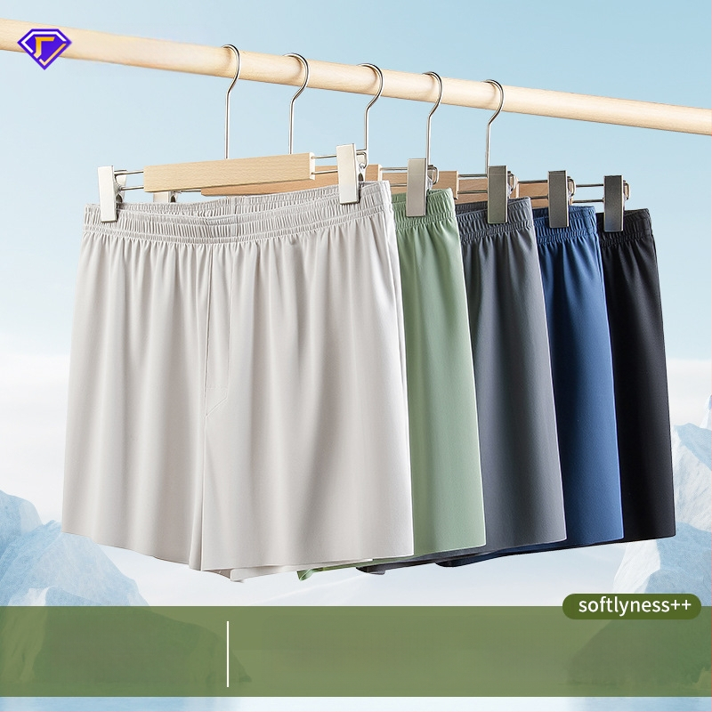 Vīriešu pidžamu bikses - Neilona audums 80–90% saturs, 51–60D dzija, ātra žāvēšana un elpojamība, vidējā josta, gadalaikiem