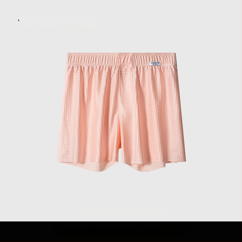 Мъжки дишащи пижамни панталони за дома, средна талия, плетени; найлон 80–90%, вискозна подплата 30–50%, дишащи и бързосъхнещи