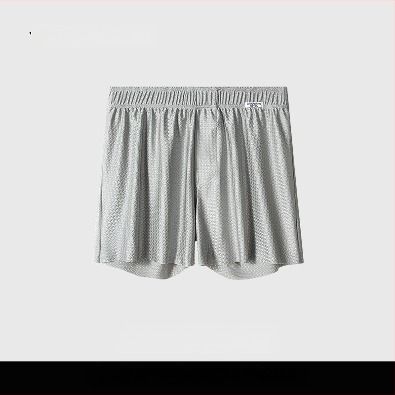 Мъжки дишащи пижамни панталони за дома, средна талия, плетени; найлон 80–90%, вискозна подплата 30–50%, дишащи и бързосъхнещи