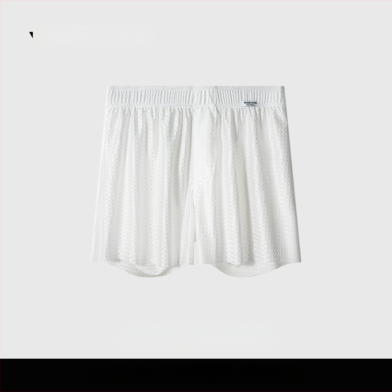 Мъжки дишащи пижамни панталони за дома, средна талия, плетени; найлон 80–90%, вискозна подплата 30–50%, дишащи и бързосъхнещи