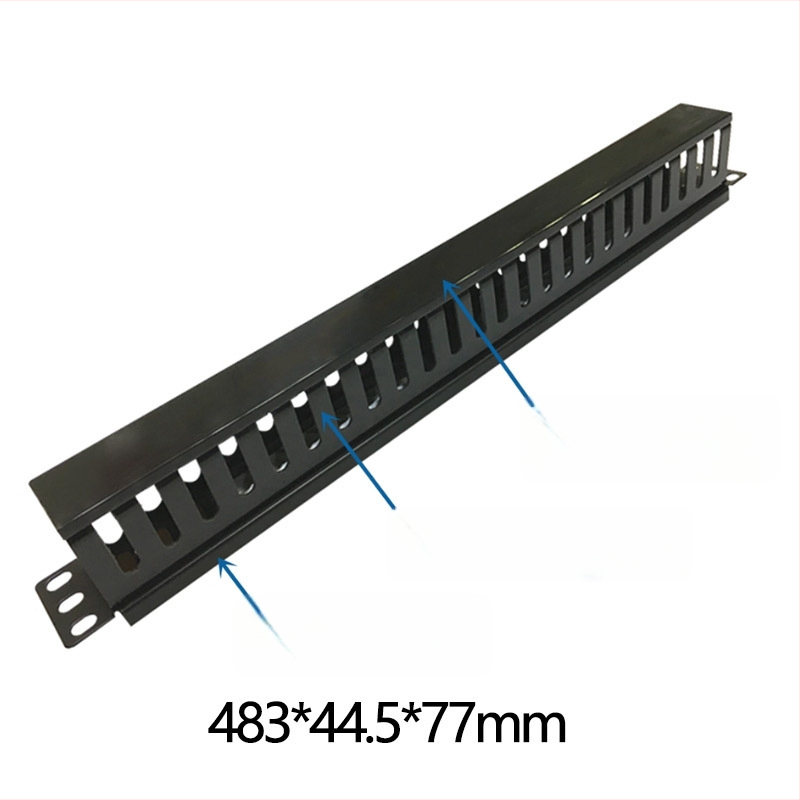 Kabeļu pārvaldības skapis ar 12/24 ostām, izturīgs pret koroziju, lielas ietilpības, piemērots telefona un tīkla kabeliem