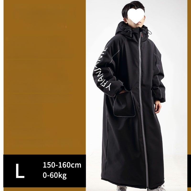 Унисекс палто Corduroy, военен стил, свободна кройка, зимно подплатено палто с полар, ленено основно платно под 10%, корейски стил, пролет 2025