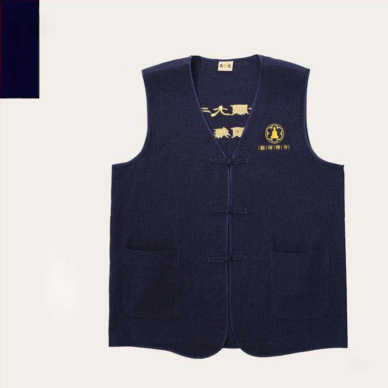 Templu brīvprātīgo vestes ar svītrainu rakstu, corduroy audums, galvenais audums: lins, brīvā piegriezuma, piemērota rudens sezonai