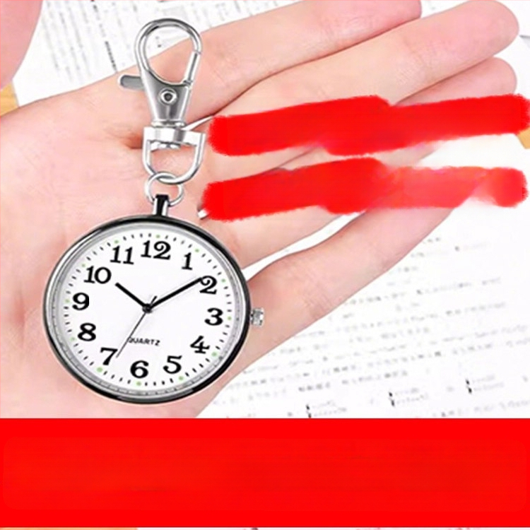 Egzamino kišeninis laikrodis su mechaniniu judėjimu, apvalus ciferblatas 40 mm, lydinio korpusas, įprastas stiklas