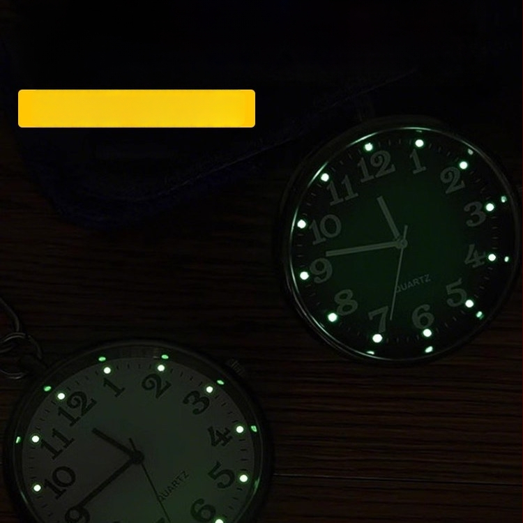 Egzamino kišeninis laikrodis su mechaniniu judėjimu, apvalus ciferblatas 40 mm, lydinio korpusas, įprastas stiklas