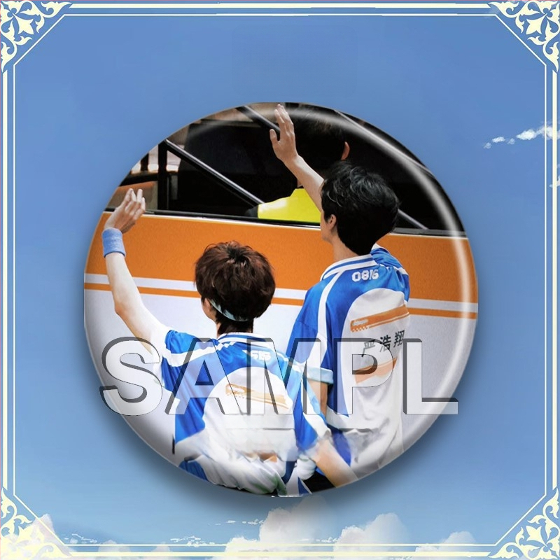 Hátizsák kitűző – fan-merch, Tinplate anyag