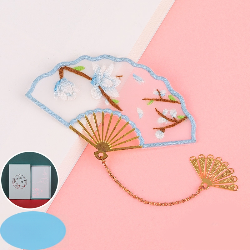 Siuvinėjimo komplektas užrašų knygelėms – Suzhou siuvinėjimas pradedantiesiems, automobilio puošmena, senovės Kinijos stilius