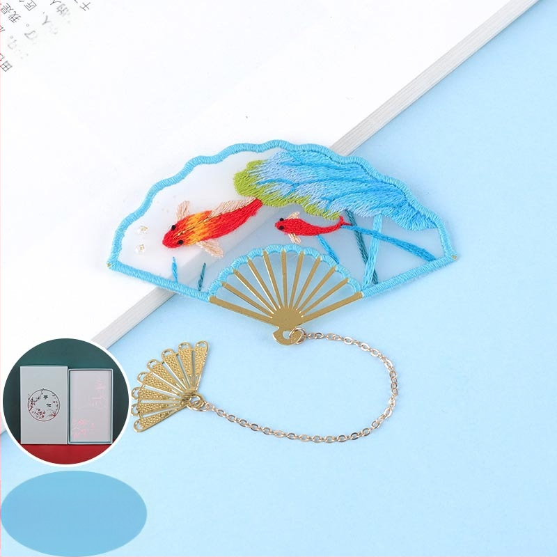 Siuvinėjimo komplektas užrašų knygelėms – Suzhou siuvinėjimas pradedantiesiems, automobilio puošmena, senovės Kinijos stilius