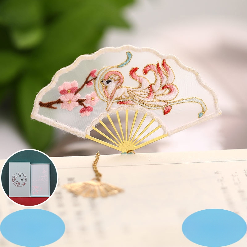 Siuvinėjimo komplektas užrašų knygelėms – Suzhou siuvinėjimas pradedantiesiems, automobilio puošmena, senovės Kinijos stilius