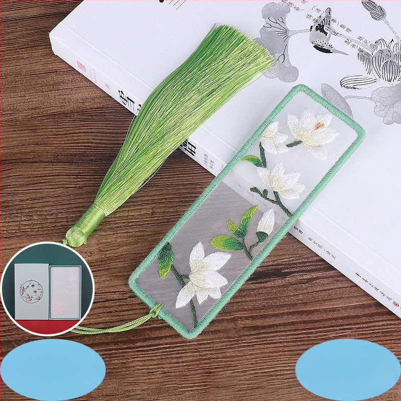 Siuvinėjimo komplektas užrašų knygelėms – Suzhou siuvinėjimas pradedantiesiems, automobilio puošmena, senovės Kinijos stilius