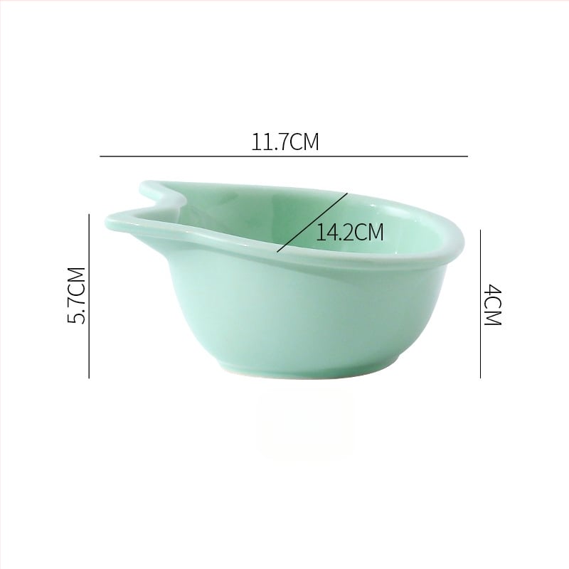 Κεραμικό μπολ για γάτες με μεταλλικό πλαίσιο, γωνιακή τροφοδοσία και στήριξη αυχένα, 400 g