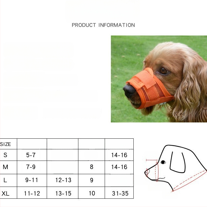 Μανσέλα για σκύλους από νάιλον, αντι-δάγκωμα και αντι-γάβγισμα, επιτρέπει το πόσιμο νερό, συσκευασία 280 τεμάχια