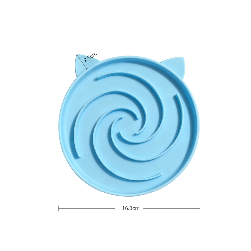 Μπολ σιλικόνης για αργή σίτιση κατοικίδιων με βεντούζα – αποτροπή ανατροπής και πνιγμού, μαξιλάρι γλείψιμο