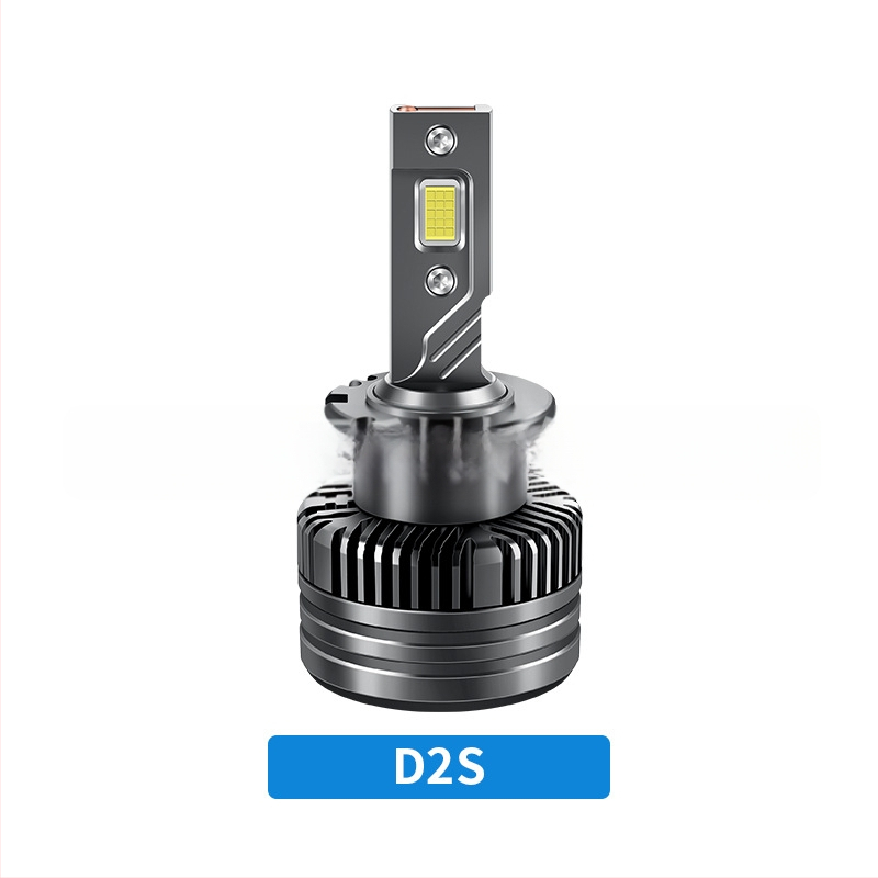 Autó LED fényszórók, D sorozat, P15 inline csatlakozó, repülőgép-alumínium, reflektív kupola