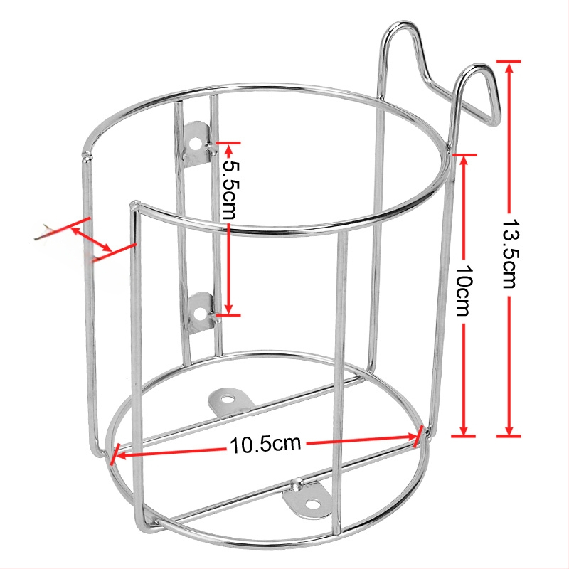 Metalni držač čaša u automobilu s izolacijom, montaža na stražnji dio sjedala, bez prilagodbe