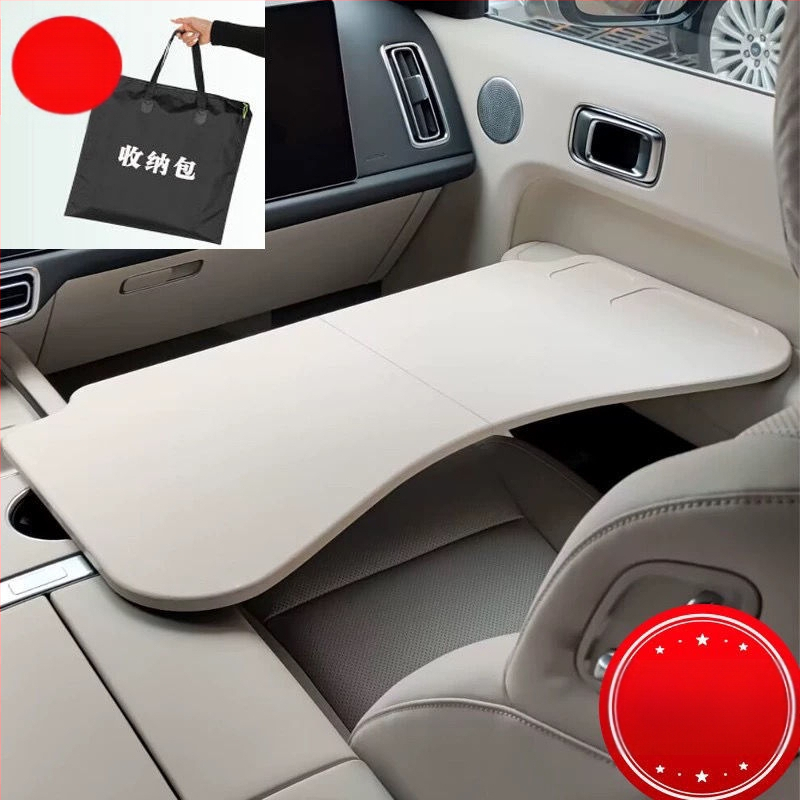 Tesla automobiliui montuojamas sulankstomas biuro ir mokymosi stalas