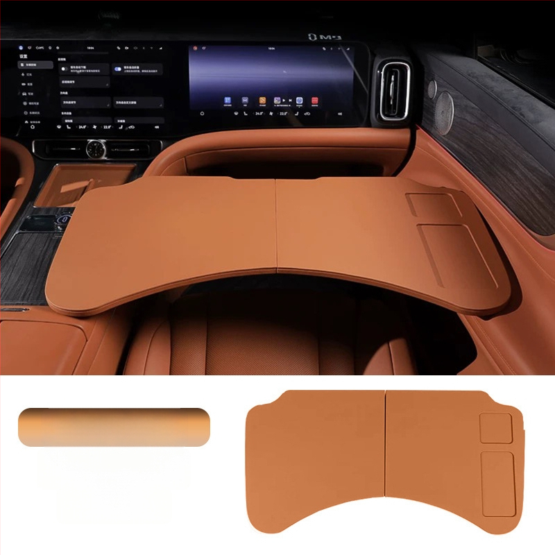 Sulankstomas automobilio staliukas priekyje ir galinėms sėdynėms — daugiadalykis biurui ir valgymui; medžiaga: medis ir kitos; montavimas prie sienos; universalus suderinamumas