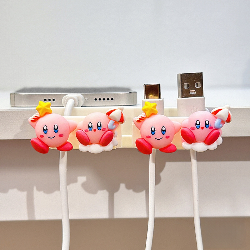 Οργανωτής καλωδίων για επιφάνεια εργασίας και κομοδίνο, αποθήκευση καλωδίων δεδομένων και φορτιστών, ABS υλικό