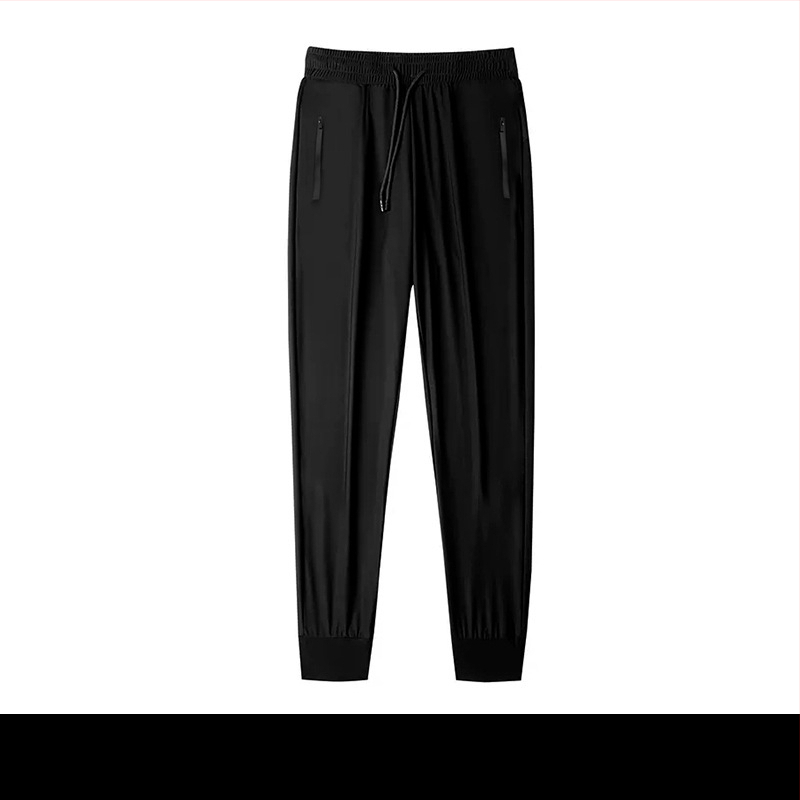 Nailona T-krekla komplekts ar īsām piedurknēm, šorti un bikses — vasara 2024