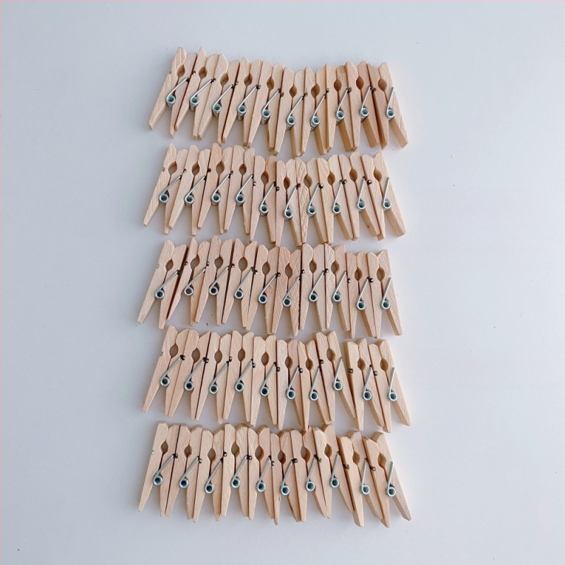 Drvena klipsa za fotografije s konopnim užetom za zidni prikaz – pogodna za sobu i učionicu. Marka: Other; Materijal: Drvo; Tip proizvoda: Hand ledger.