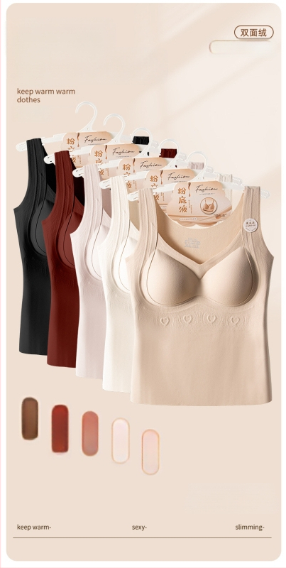 Lufanna Plašu plecu termālā bāzes veste, neilons 50–70% galvenais materiāls, 181–200 g/m² biezums, rudens–ziemas