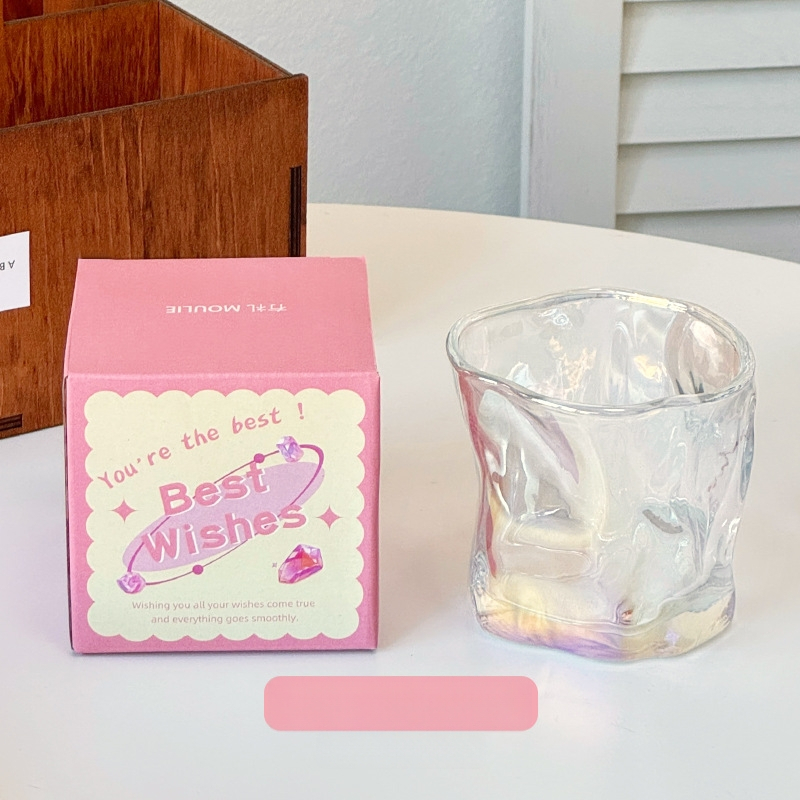 Stiklinė pasukamoji taurelė – modernus minimalistinis dizainas, be rankenos ir dangtelio, vienos sluoksnio konstrukcija, natrio kalcio stiklas, rankomis deginta, aukšta temperatūros atsparumas