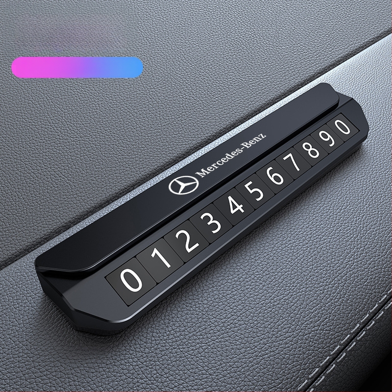 Elektroniska magnētiska numura displejs transportlīdzekļiem – metāla korpuss, slēpts pagaidu stāvvietas numurs