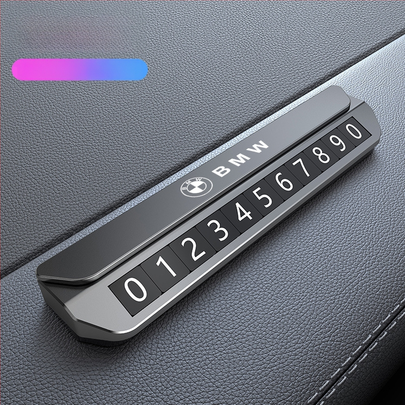 Elektroniska magnētiska numura displejs transportlīdzekļiem – metāla korpuss, slēpts pagaidu stāvvietas numurs