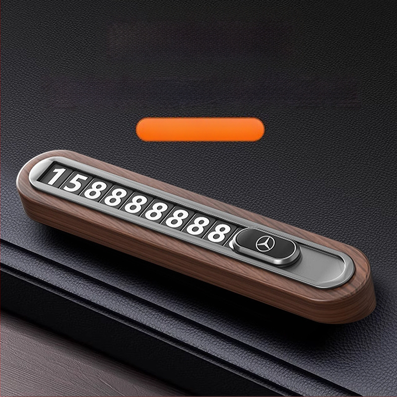 Valrieksta koka īslaicīga stāvvietas numura plāksne automobiļim – slēpta tipa, bez personalizācijas