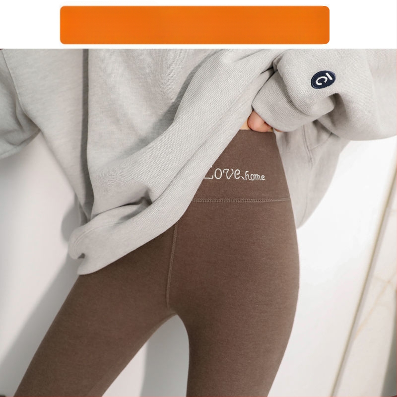 Sieviešu bezšuvju termālās legingas ar augstu vidukli, Derong audums, vidēja biezuma