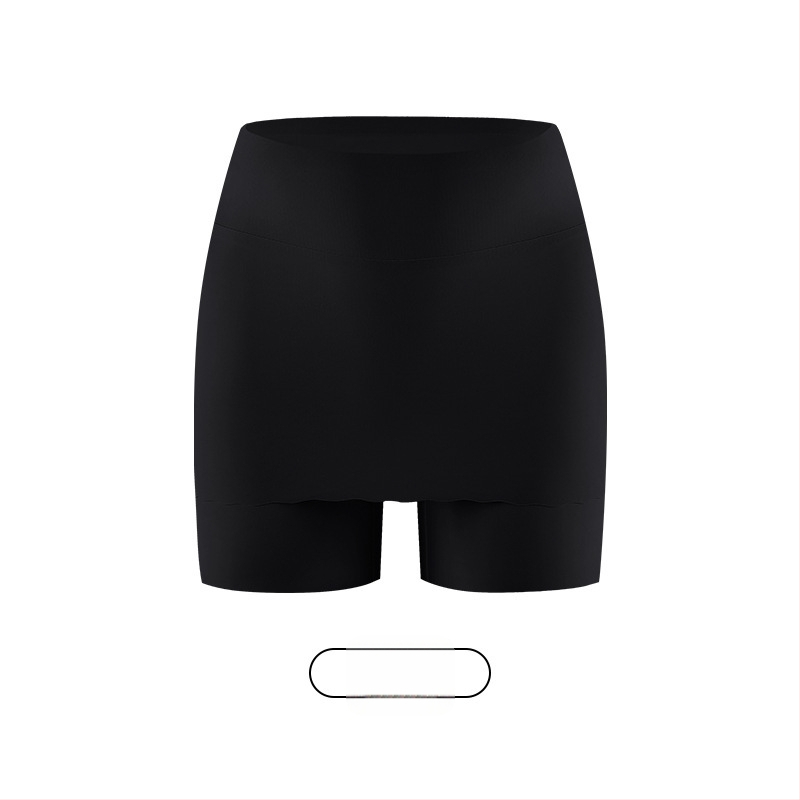 Sieviešu drošības bikses ar vēdera pievilkšanu, viduklis vidējā, dubultais gūžas pacēlājs, ātra žāvēšana, 77% kokvilna