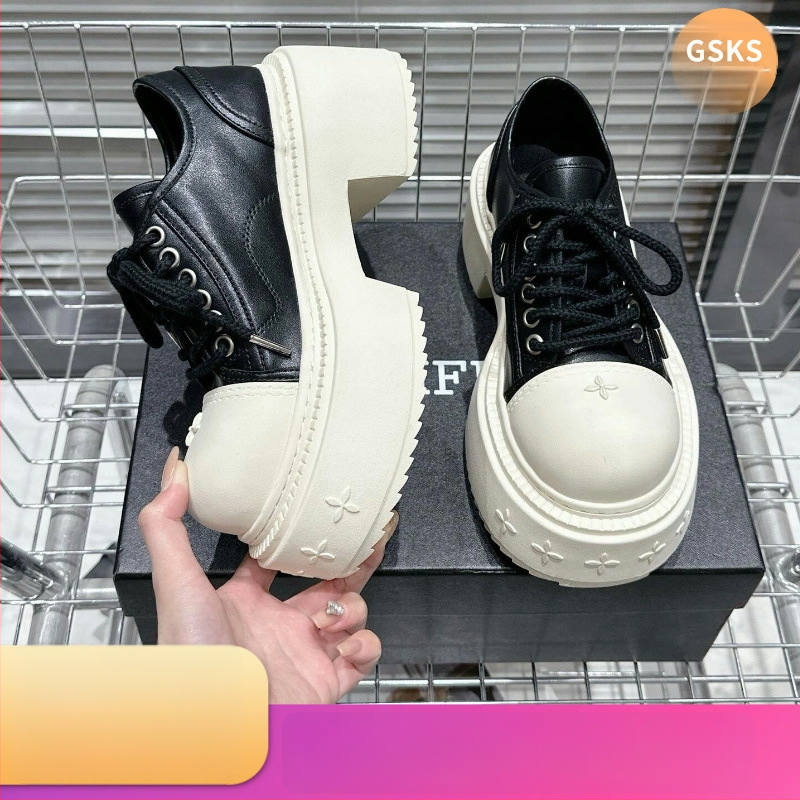 Derby kingad – ümmarguse ninaga, veisliha nahk, veepõhja värviga nahk, eesmine luku kinnis, TPR kannatala, kand 6–8 cm