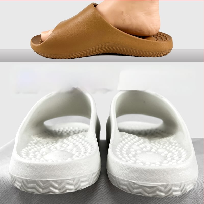 Papuci de masaj cu sprijin pentru arc pentru adulți – talpă EVA, respirabile, anti-derapare, masaj cu puncte acupunturale, pentru interior/exterior